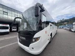 Scania Touring HD 3A8T33A - EUR6 - 331kW - 13.7m - 3/4 front left (mandatory for bus to scrap)
