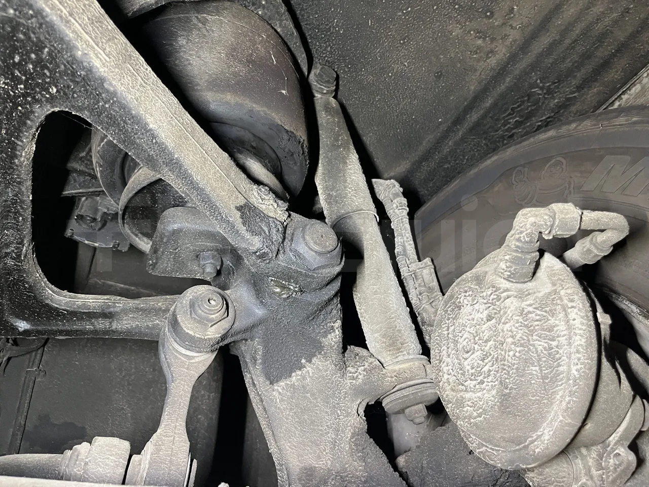 Mercedes-Benz Integro - First Axle Shock Absorbers Left Side