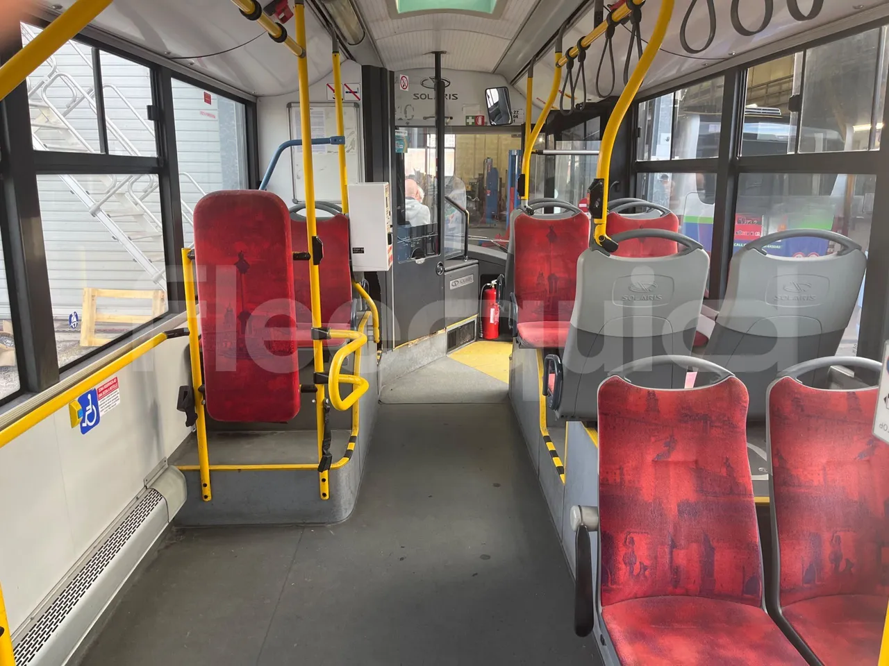 Solaris Urbino 12 - EUR5 - 188kW - 12m - forward view all seats last row height