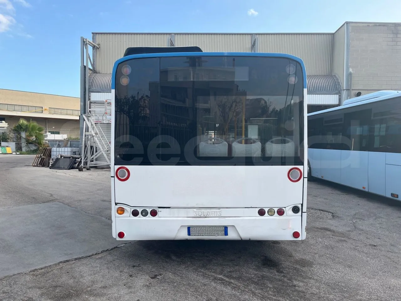 Solaris Urbino 12 - EUR5 - 188kW - 12m - rear hatch closed