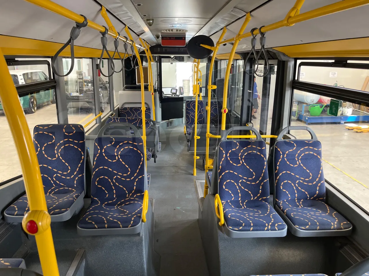 Mercedes-Benz Citaro Evobus MB0530/ Euro 5 - 210 Kw - 10,503 Mt - forward view all seats last row height