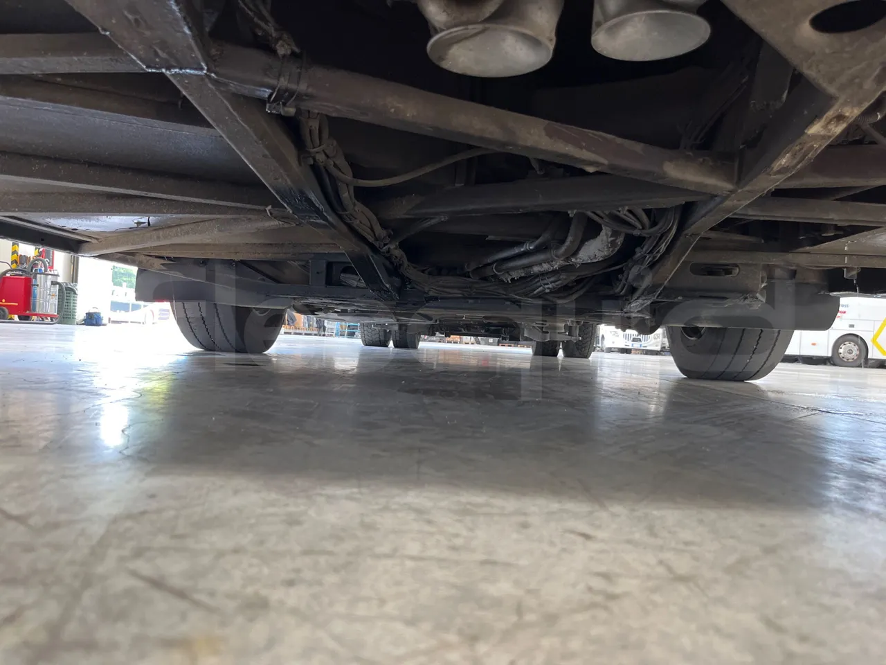 Mercedes-Benz Citaro Evobus MB0530/ Euro 5 - 210 Kw - 10,503 Mt - front undercarriage from front