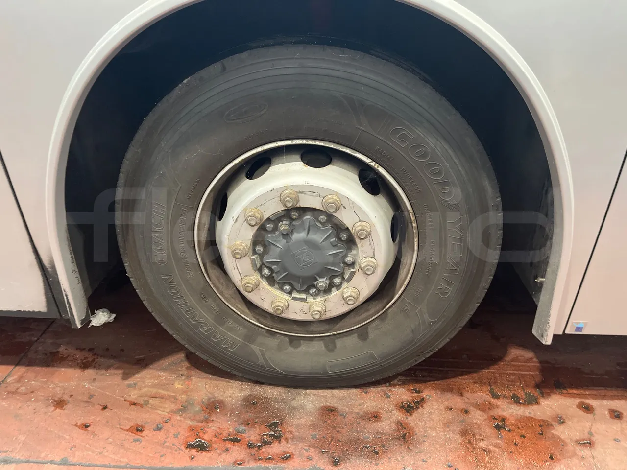 Temsa Safari RD RAT153 - EUR5 - 266kW - 12.200m - front left tire measurements