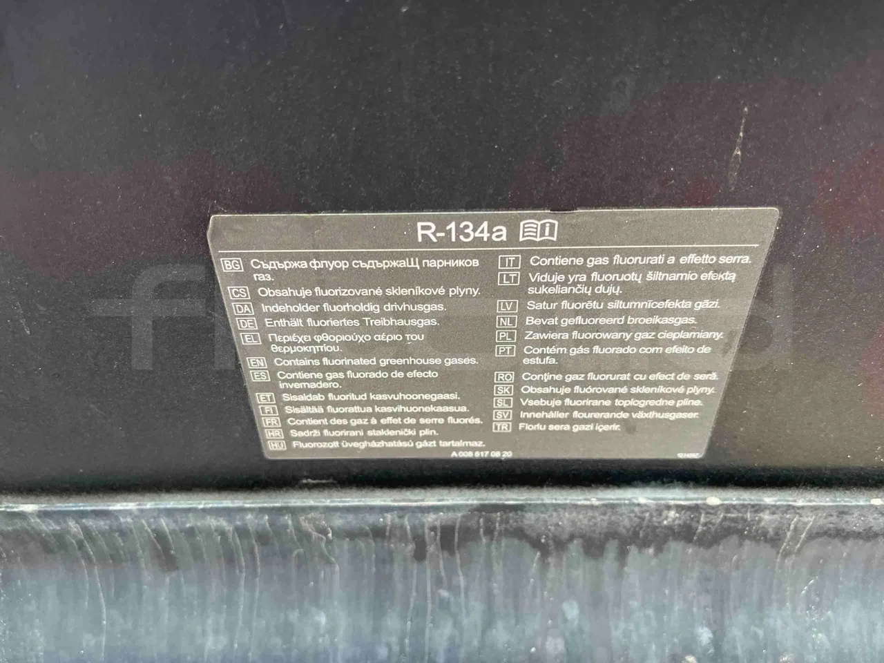 Mercedes-Benz Citaro - engine plate photo