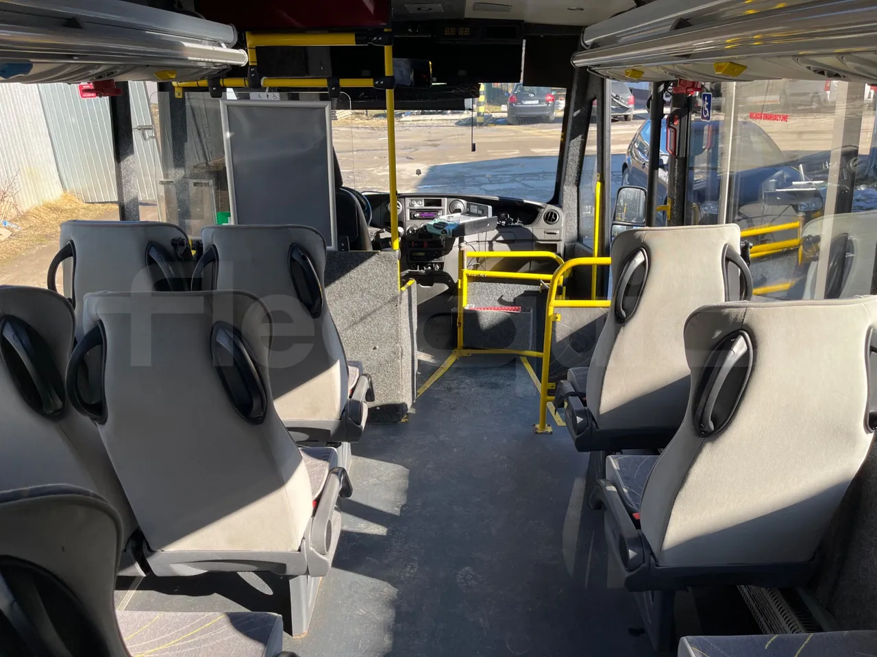 Kutsenits IC HNF-1 - EUR5 - 125kW -8.5m - forward view middle aisle