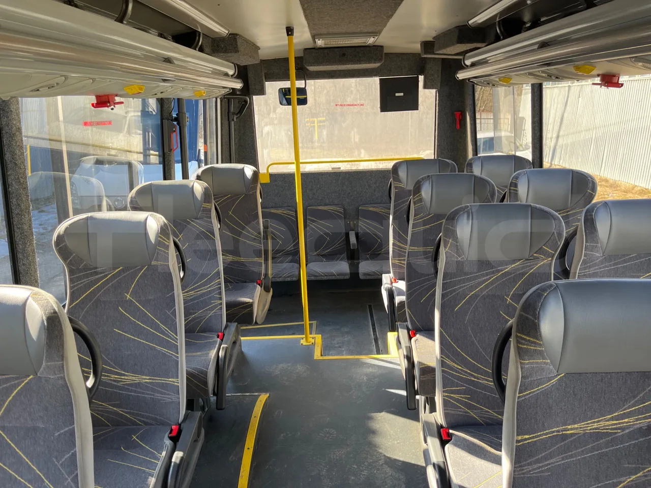 Kutsenits IC HNF-1 - EUR5 - 125kW -8.5m - reverse view middle aisle