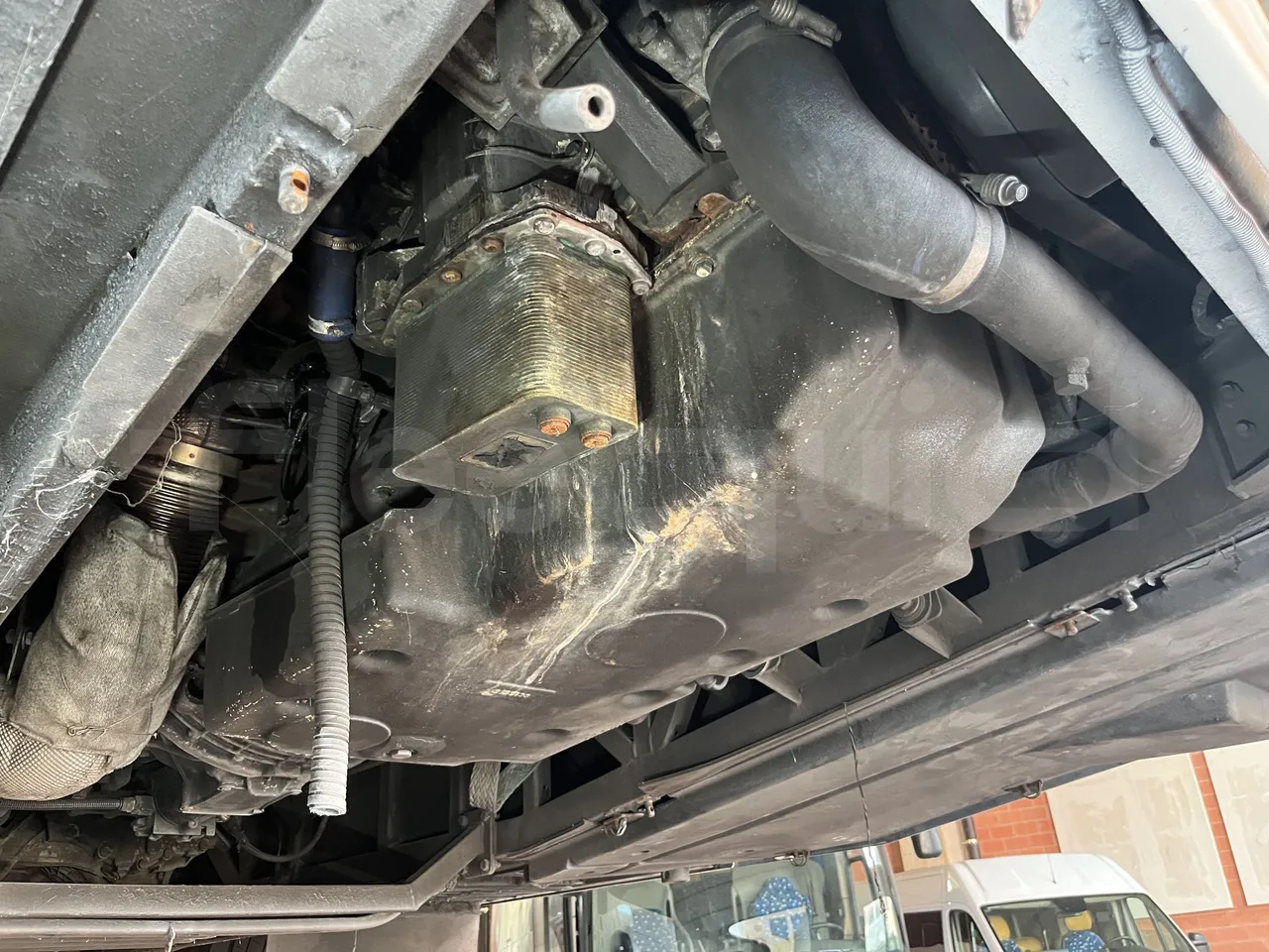 Temsa Safari - Engine Without Protection