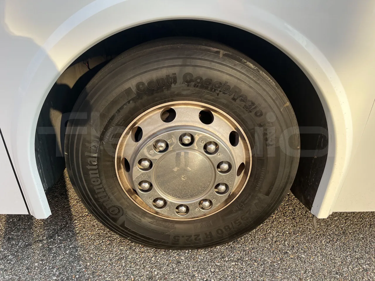 Temsa Safari - First Axle Left Side: Complete Tyre