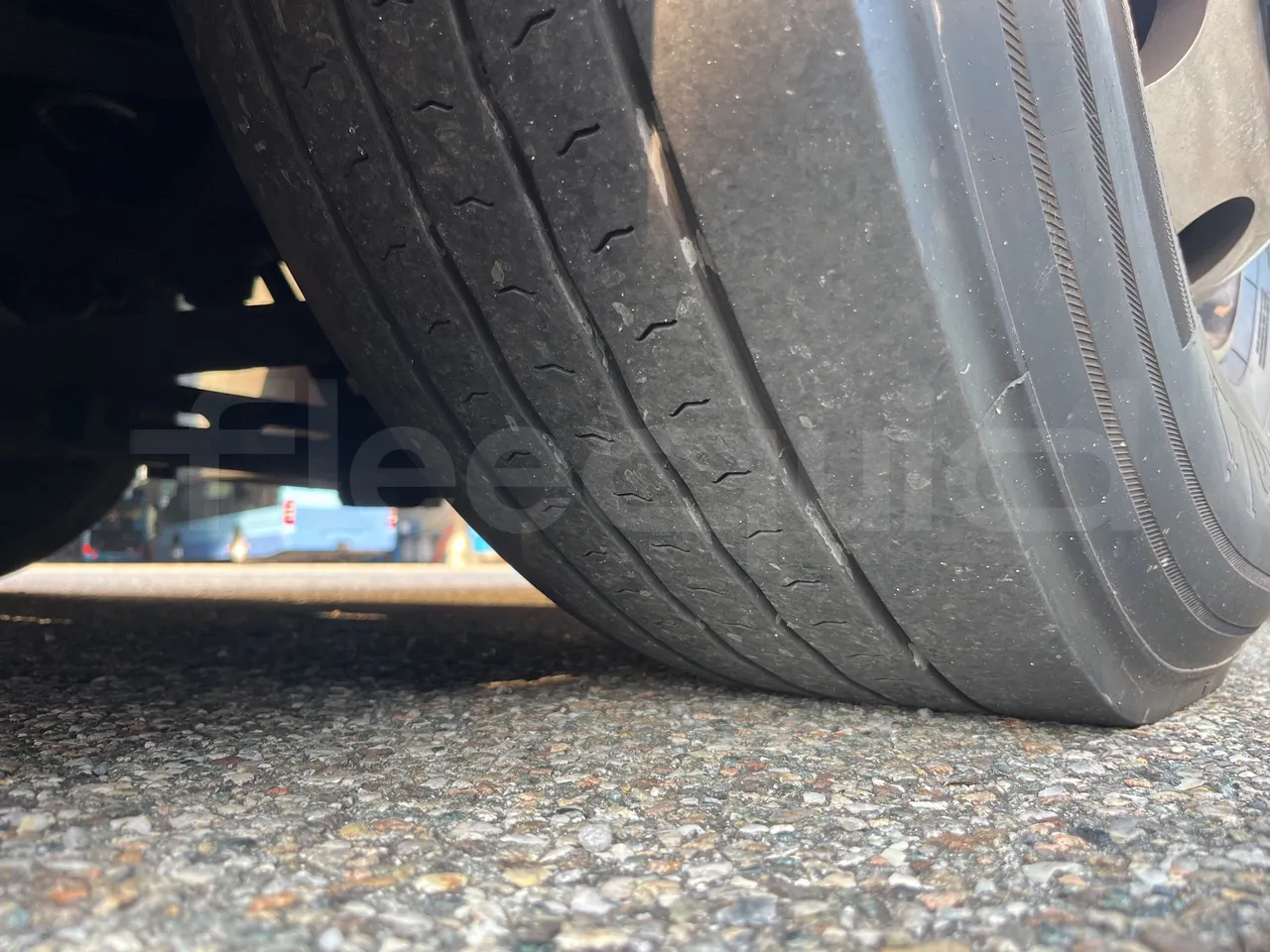 Temsa Safari - First Axle Right Side: Tyre Tread
