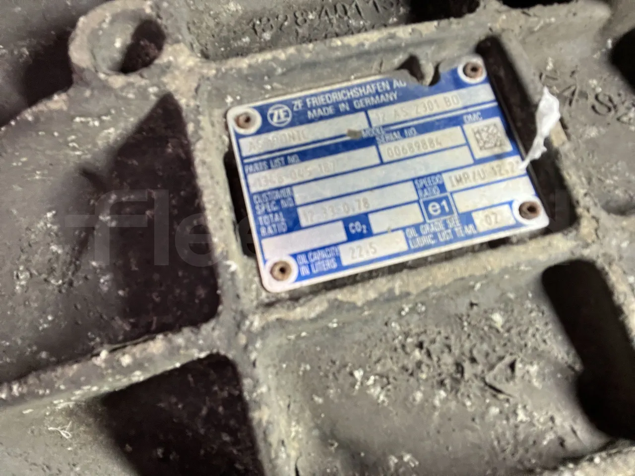 Temsa Safari - Gearbox Plate