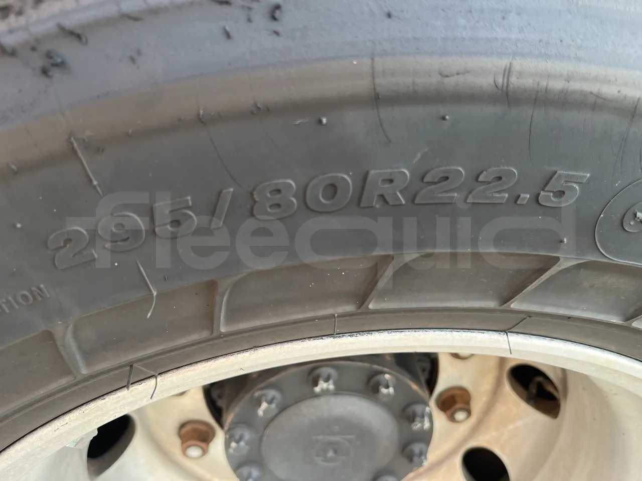 Temsa Safari - Second Axle Left Side: Tyre Size