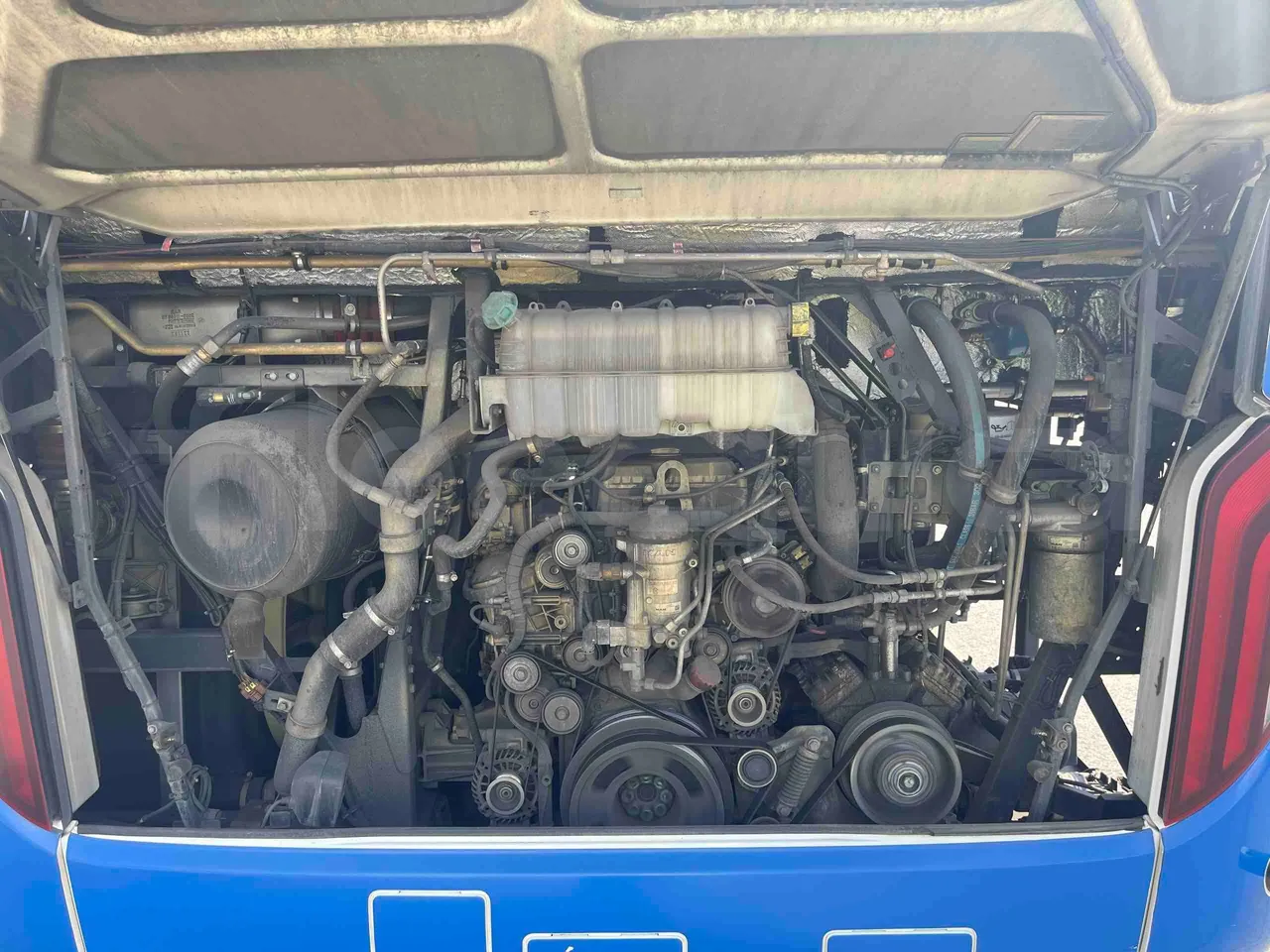 Man Lion's Intercity - rear hatch open