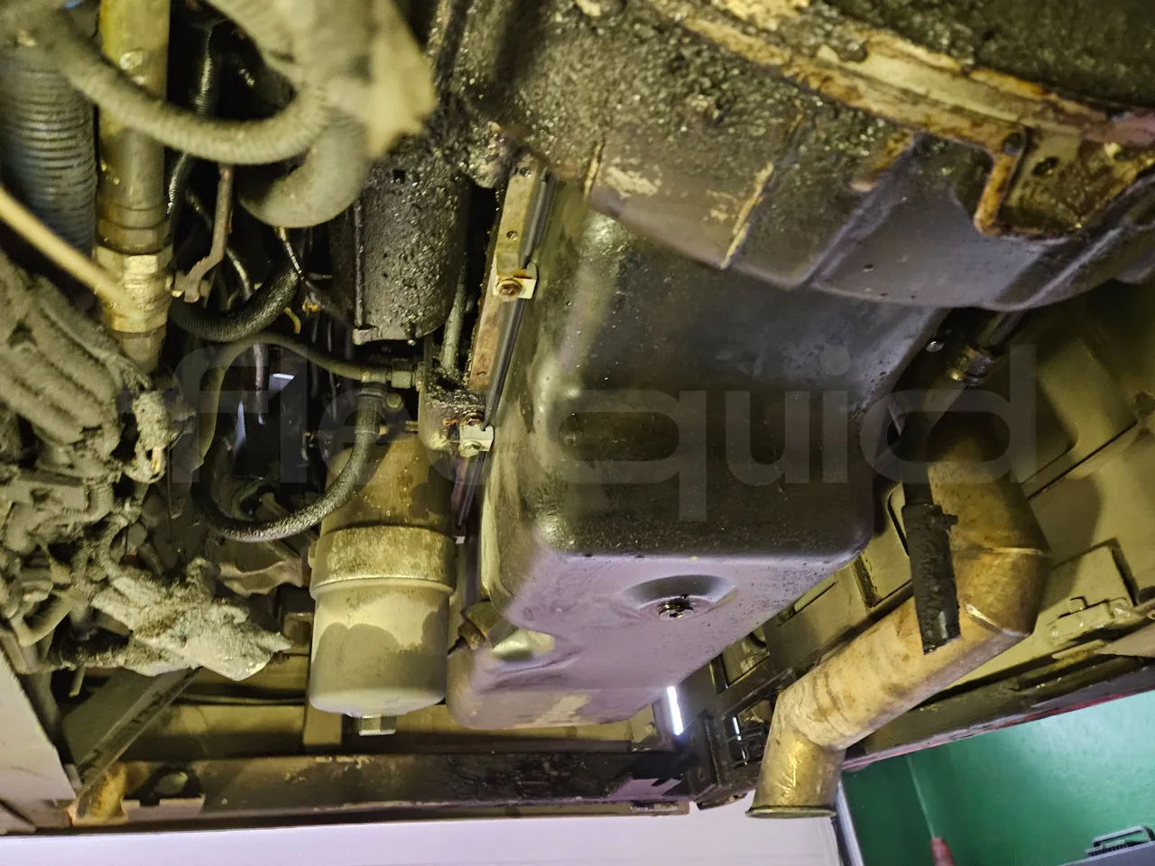 Solaris Urbino 18-Euro5-231kw-18m - engine without protection