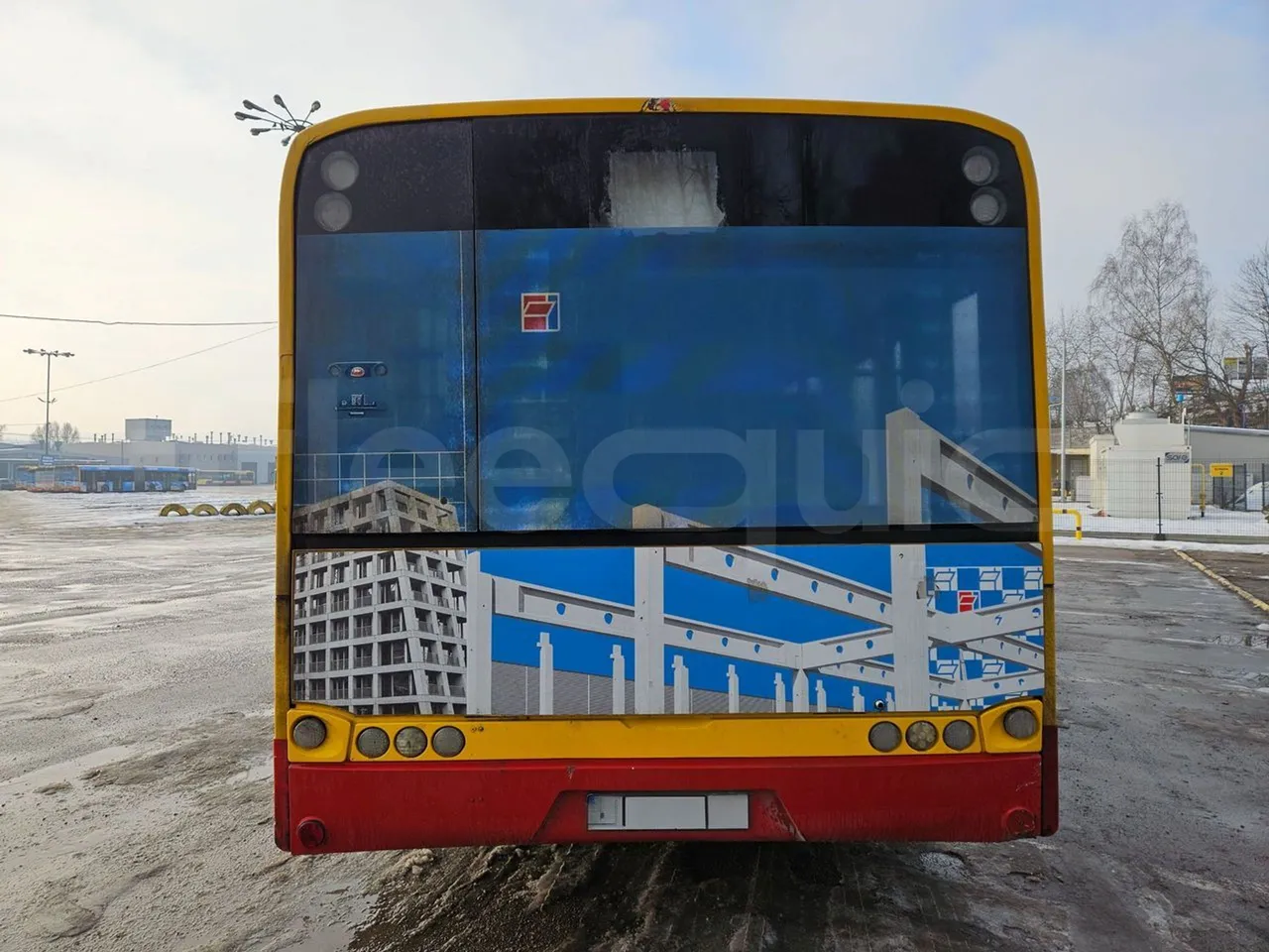 Solaris Urbino 18-Euro5-231kw-18m - rear hatch closed