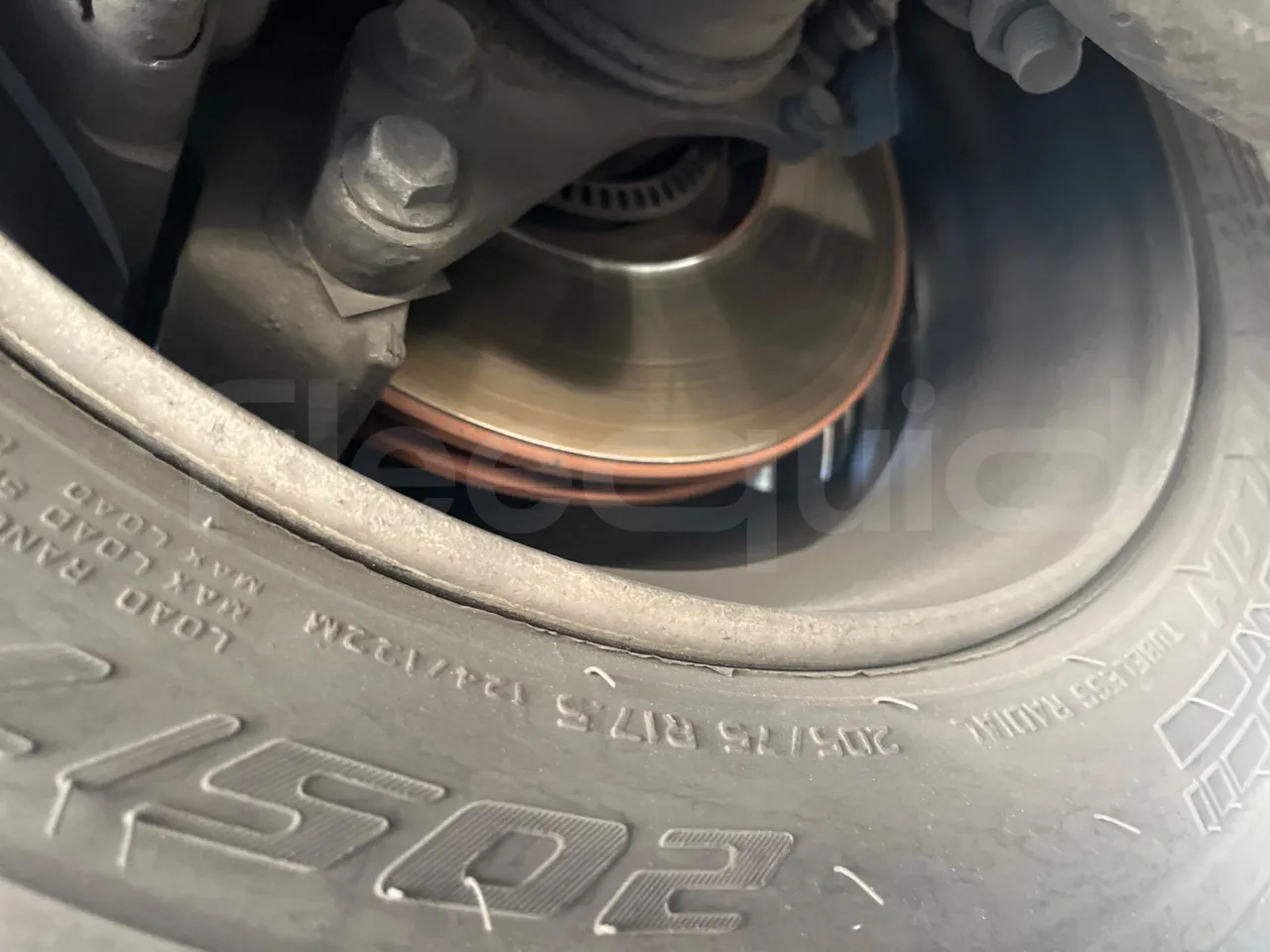 Mercedes-Benz MB 818 S AG670/Euro4 - 130kW - 8mt - axle 2 discs left