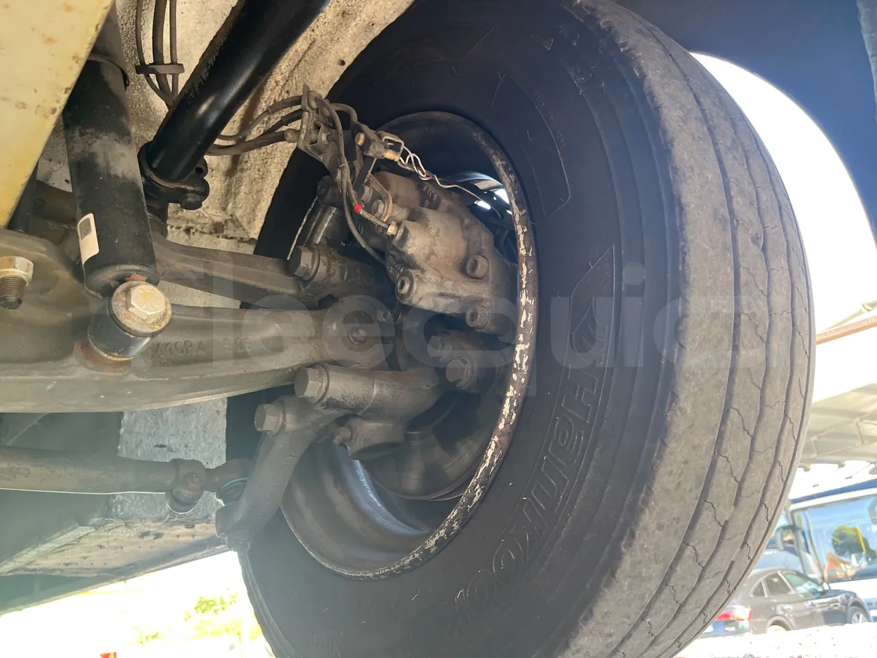 Mercedes-Benz MB 818 S AG670/Euro4 - 130kW - 8mt - front axle left side