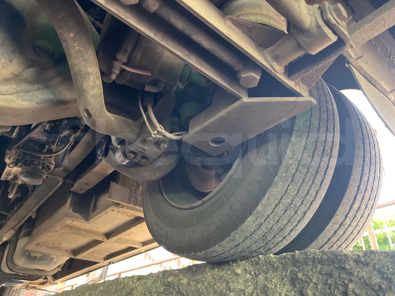 Mercedes-Benz MB 818 S AG670/Euro4 - 130kW - 8mt - axle 3 left side