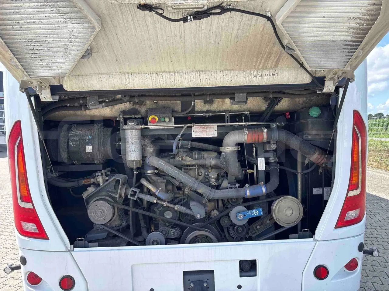 Temsa Safari - rear hatch open