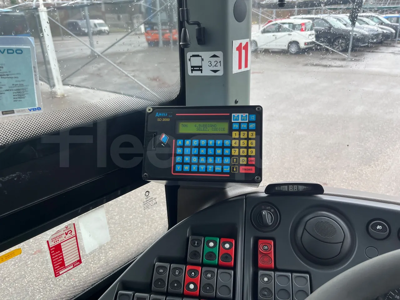 Iveco Crossway SFR162 - Euro 5 - 243 kW - 11.995 mt - command unit indicators