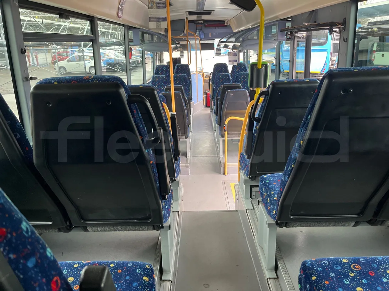 Iveco Crossway SFR162 - Euro 5 - 243 kW - 11.995 mt - forward view all seats last row height