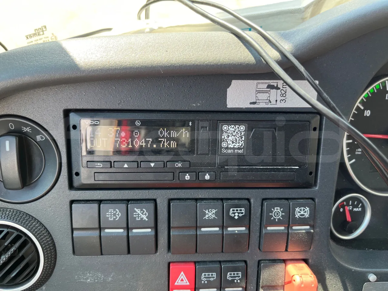 Man Lion's Coach R07/ Euro 6 - 294 Kw - 12 Mt - Tachograph
