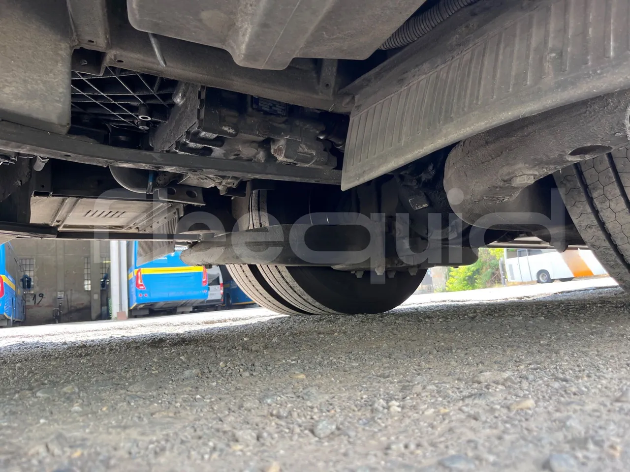 Man Lion's Coach R07/ Euro 6 - 294 Kw - 12 Mt - axle 3 left side