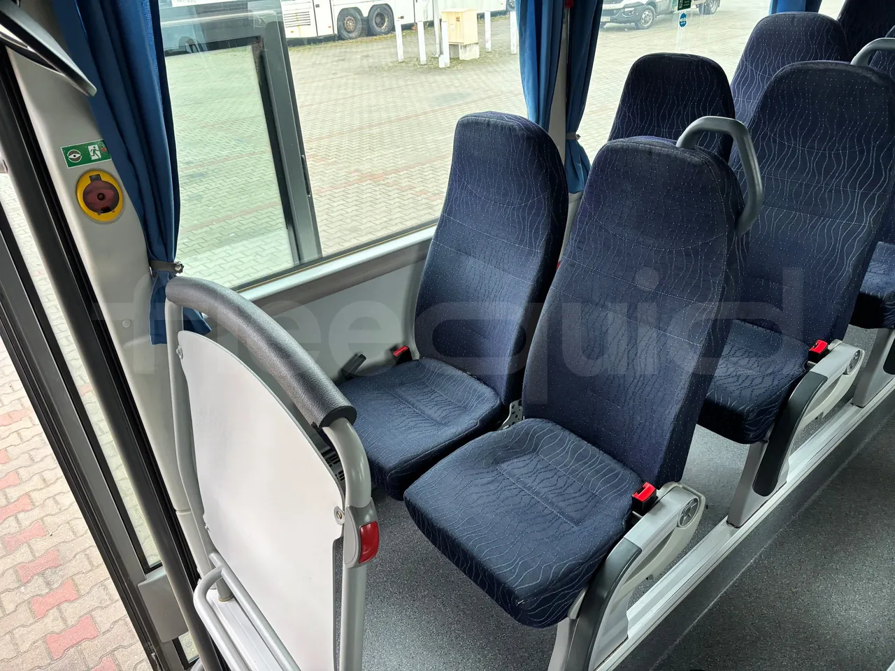 Man Lion's Intercity B.2007.46.008 - Euro6 - 213kW - 12.280mt - single seat detail