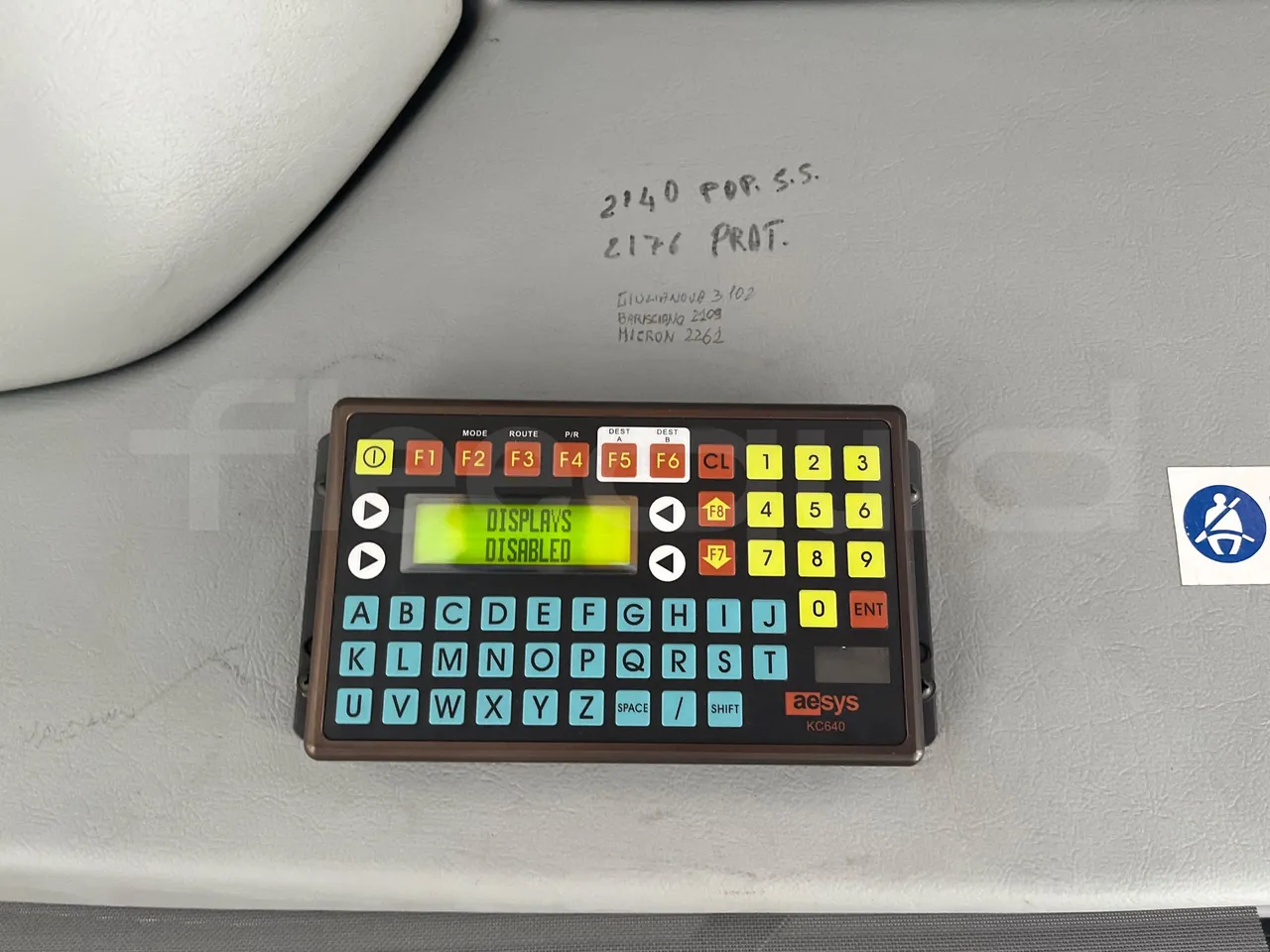 Temsa Safari RD R A T-I53 - Euro 5 - 266 kw - 12.200 mt - command unit indicators