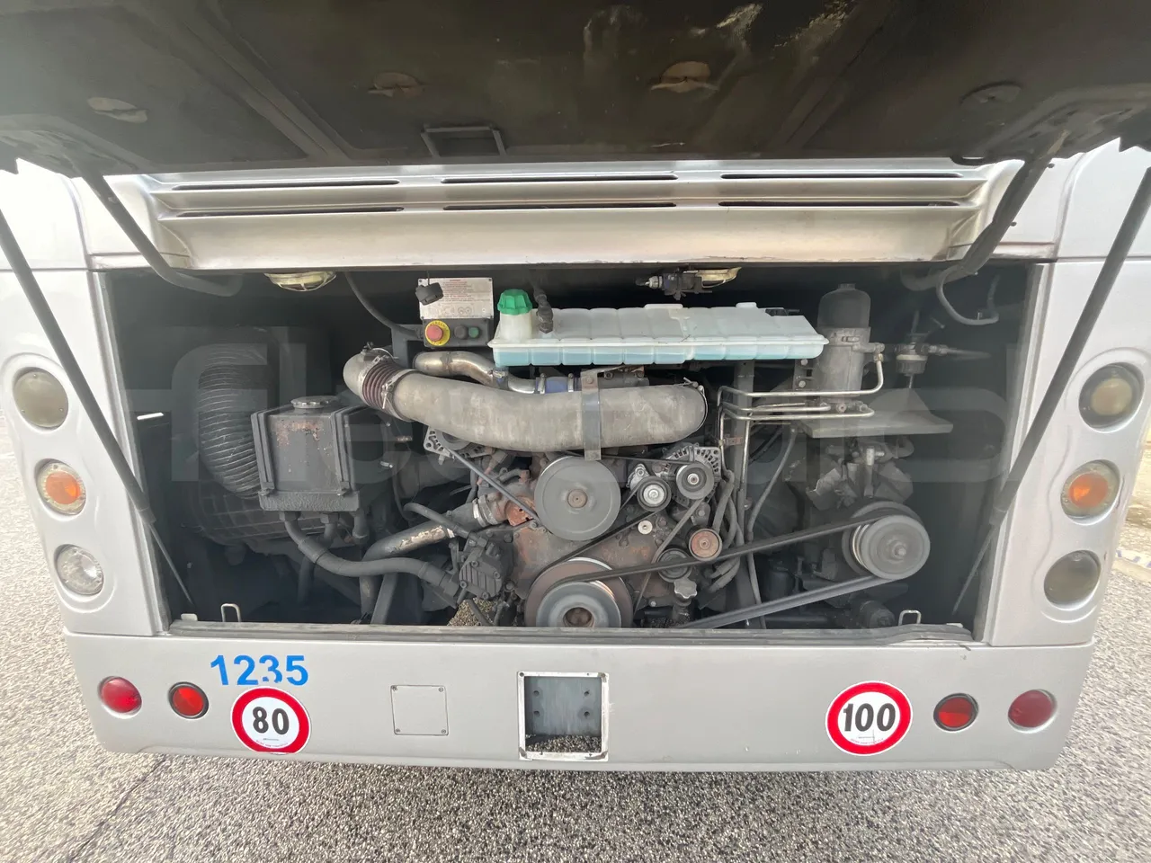 Temsa Safari RD R A T-I53 - Euro 5 - 266 kw - 12.200 mt - rear hatch open