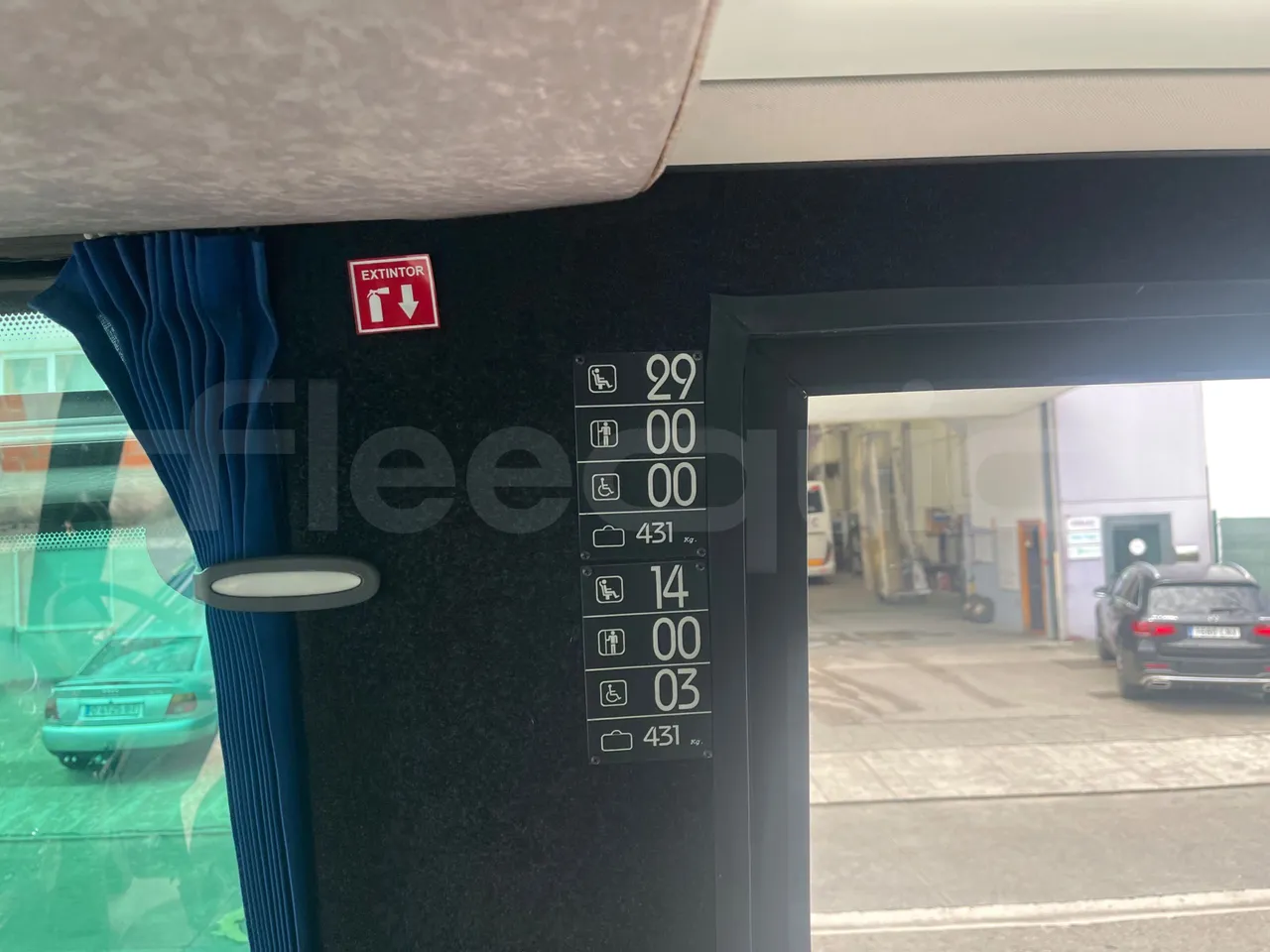 Man Dexon 12.240/ Euro4 -176Kw -7900 Mt - seat plate photo