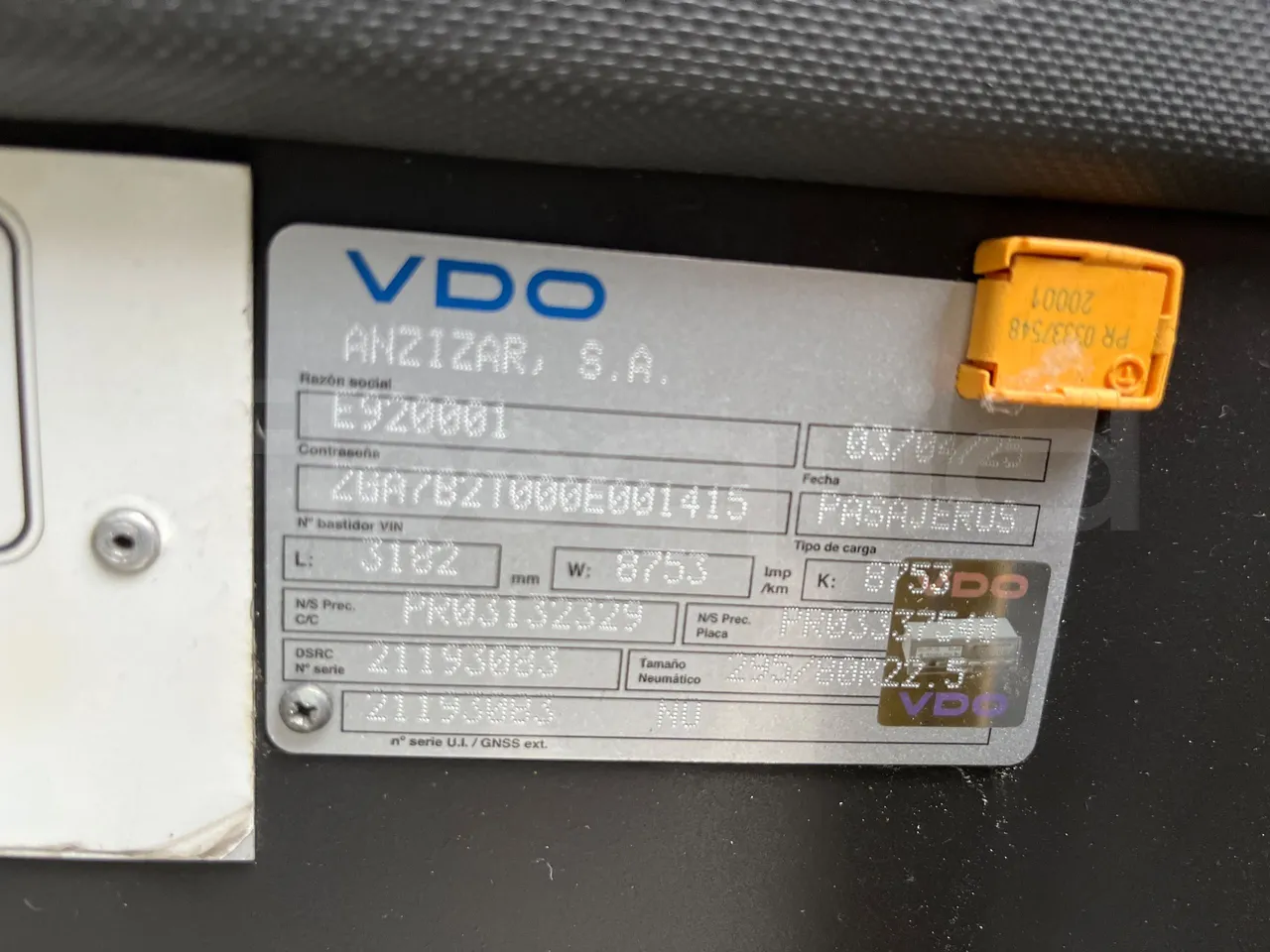 Irisbus 397E.12 397EF3/ Euro 5 - 331 Kw - 12.8 Mt - onboard devices 3