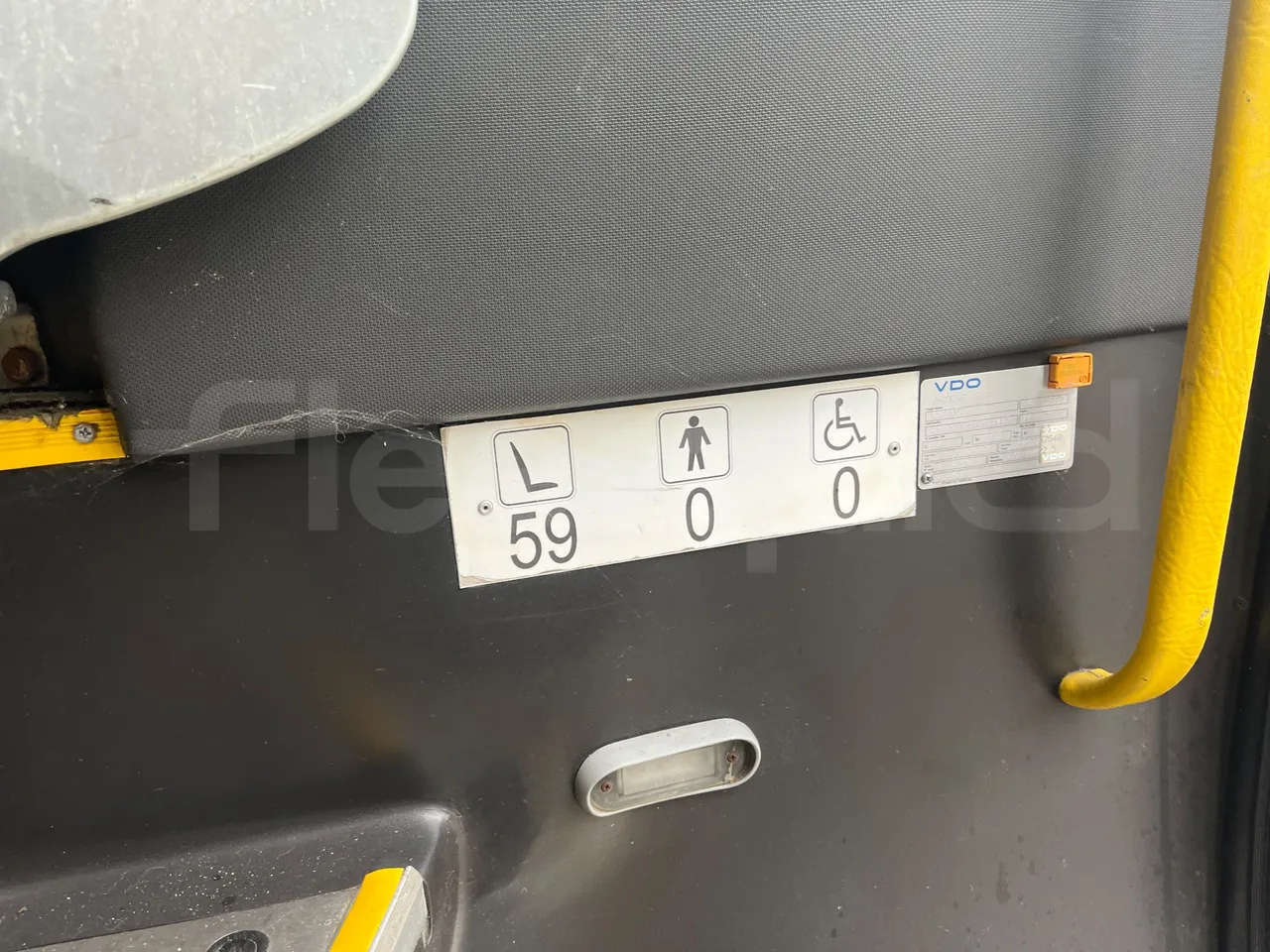 Irisbus 397E.12 397EF3/ Euro 5 - 331 Kw - 12.8 Mt - seat plate photo