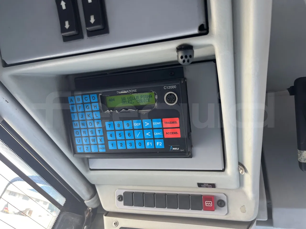 Iveco Citelis PS09D5/A/83-EUR5 -200kW -10.46m - command unit indicators