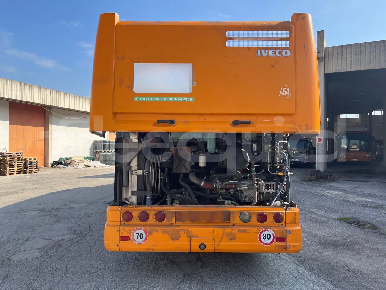 Iveco Citelis PS09D5/A/83-EUR5 -200kW -10.46m - rear hatch open