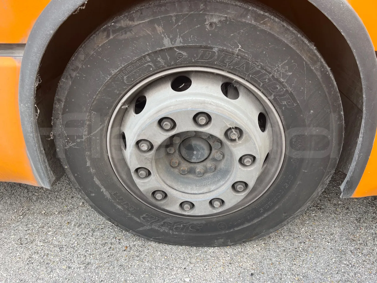Iveco Citelis PS09D5/A/83-EUR5 -200kW -10.46m - front left tire measurements