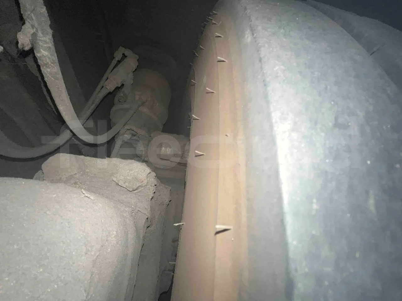 Man Lion's City - Third Axle Caliper Brakes Right Side