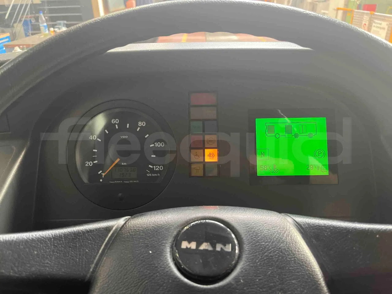 Man Lion's City - Dashboard Engine On