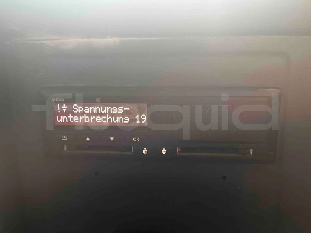 Man Lion's City - Tachograph