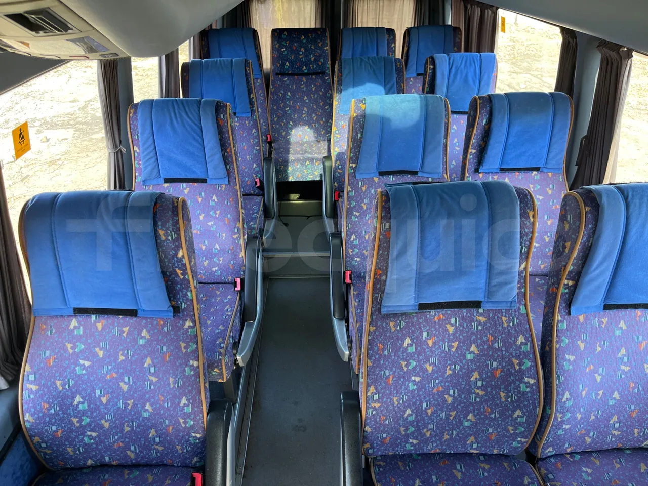 Mercedes-Benz Sprinter 416CDI - EUR4 - 115kW - 6.985m - reverse view middle aisle