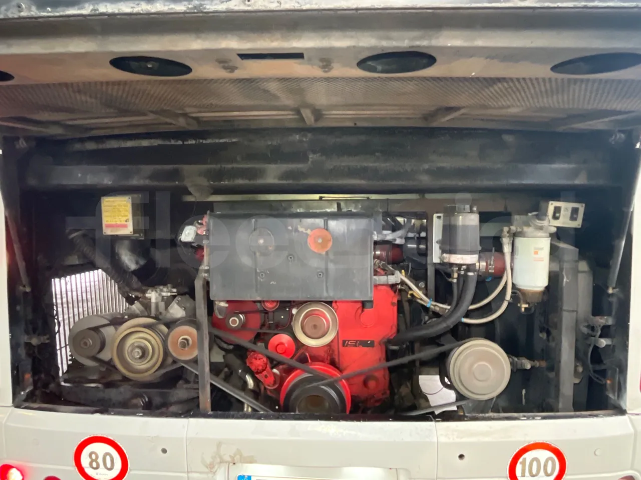 King Long XMQ6120C 2AL 2AA2B - EUR5 - 250kW - 12.200m - rear hatch open