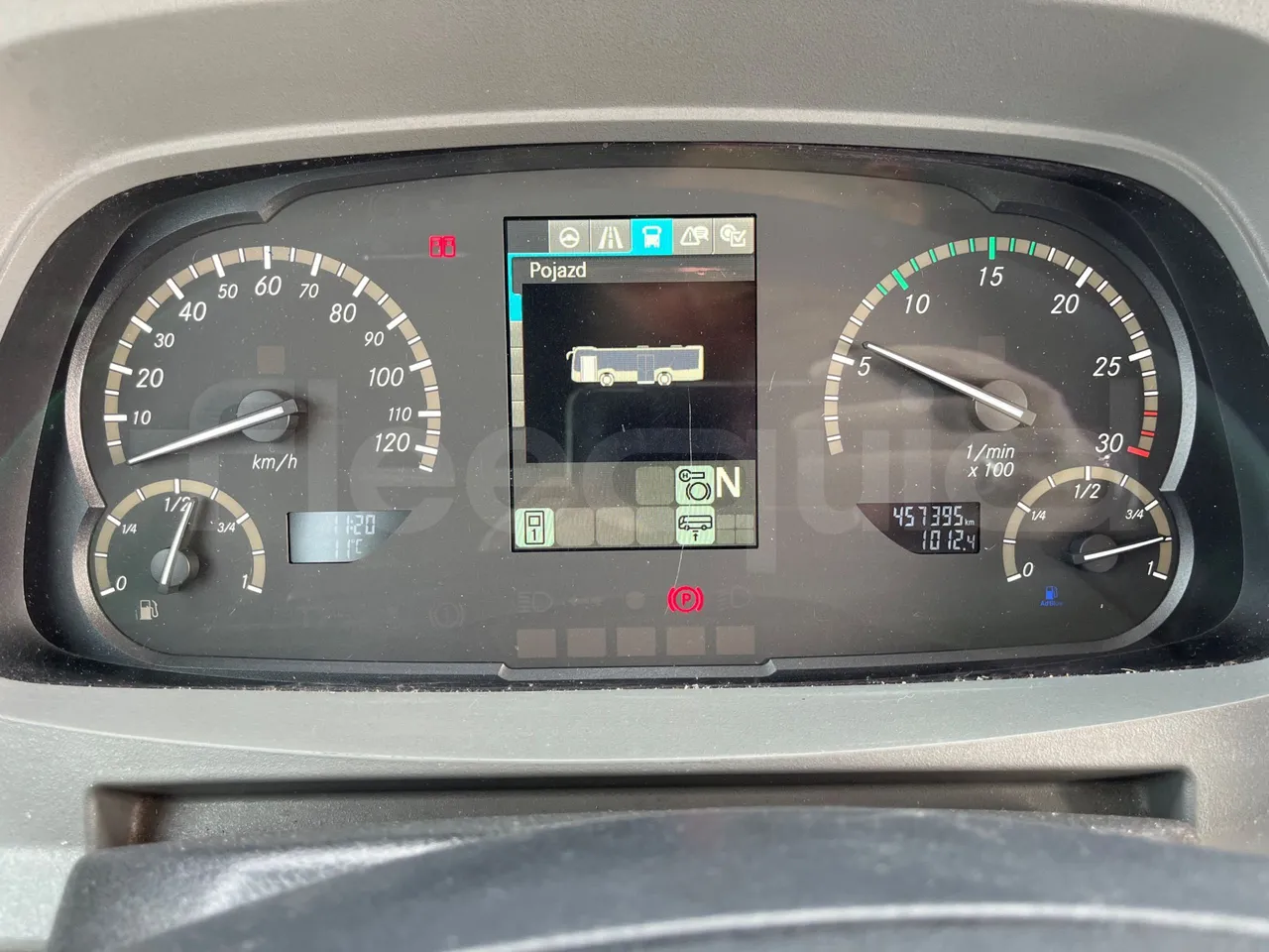 Mercedes-Benz Citaro K O530 - Euro 6 - 220 kW - 10833 mt - dashboard lights on