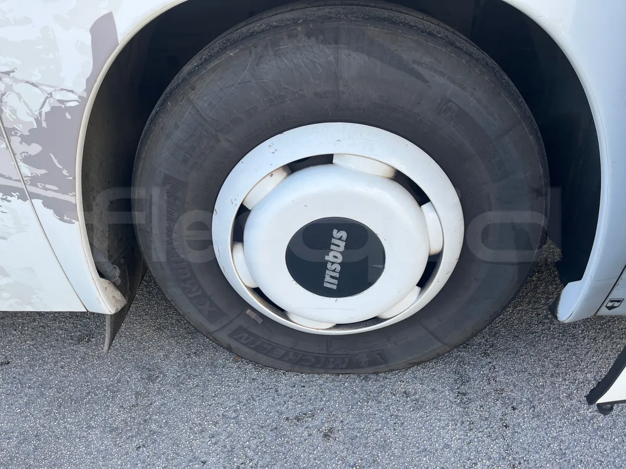 Iveco Irisbus France SFR310/ Euro 5 - 331 Kw - 13.854 Mt - front left tire measurements