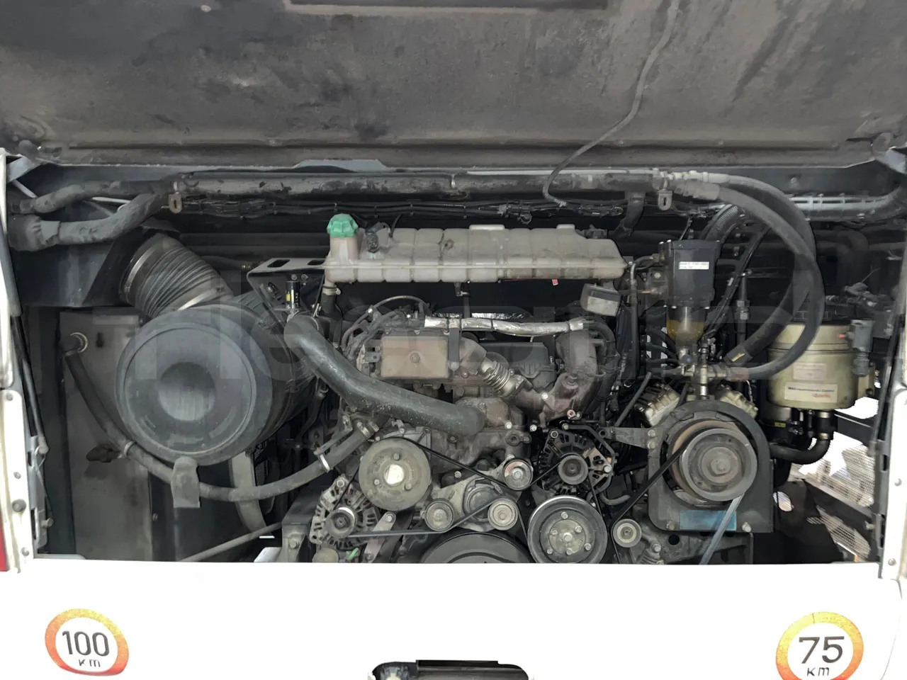 Man Lion's Coach R07 - Euro5 - 294kW - 12mt - rear hatch open