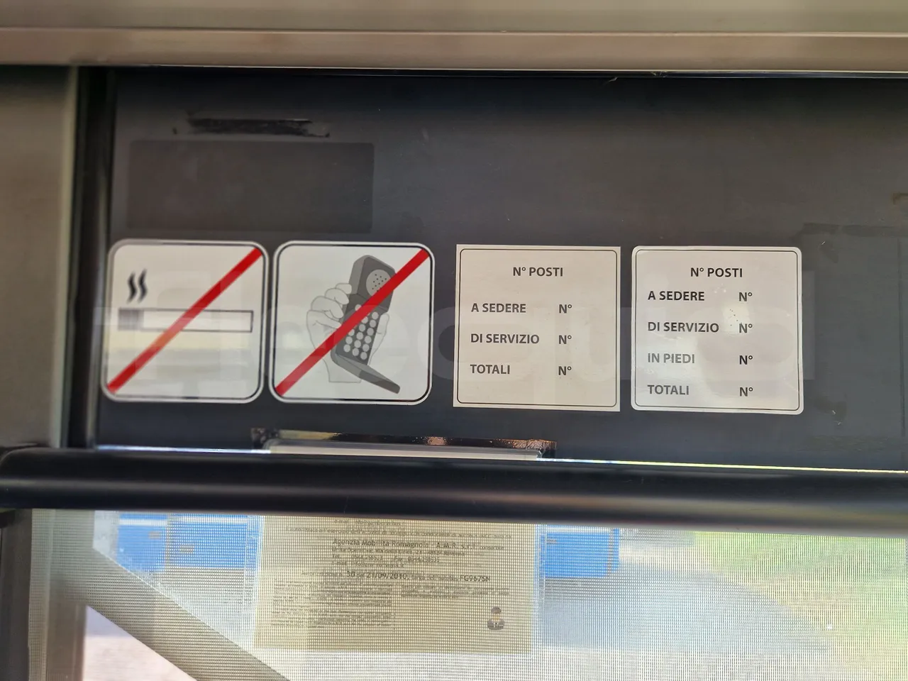 Setra S315 UL-EUR3-12m-185Kw - seat plate photo