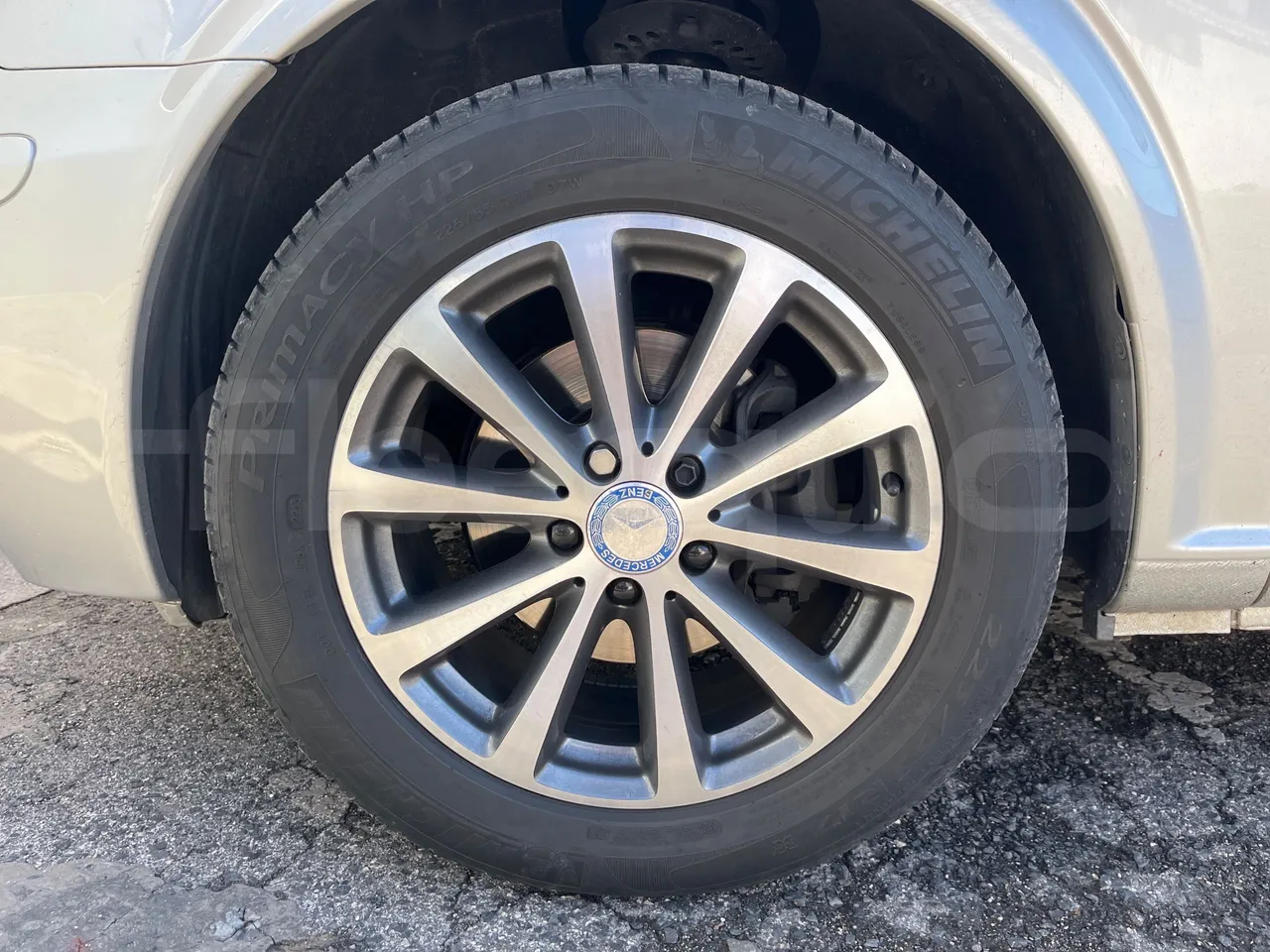 Mercedes-Benz Viano 639/2 - EUR5 - 120kW - 4.993m - front left tire measurements