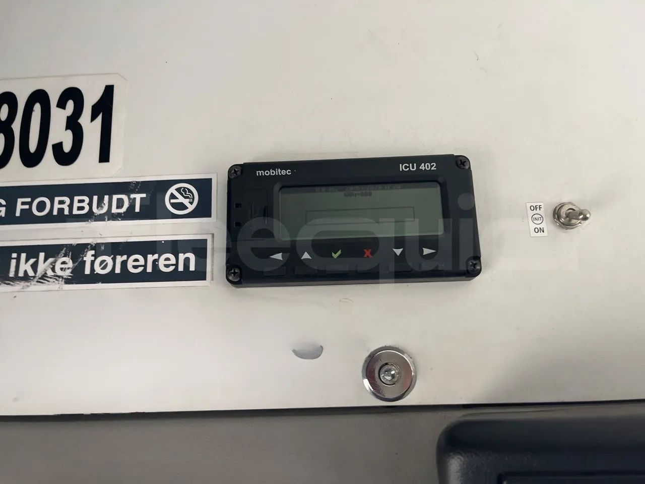 Solaris Urbino 12 - Euro6 - 240kW - 12mt - command unit indicators