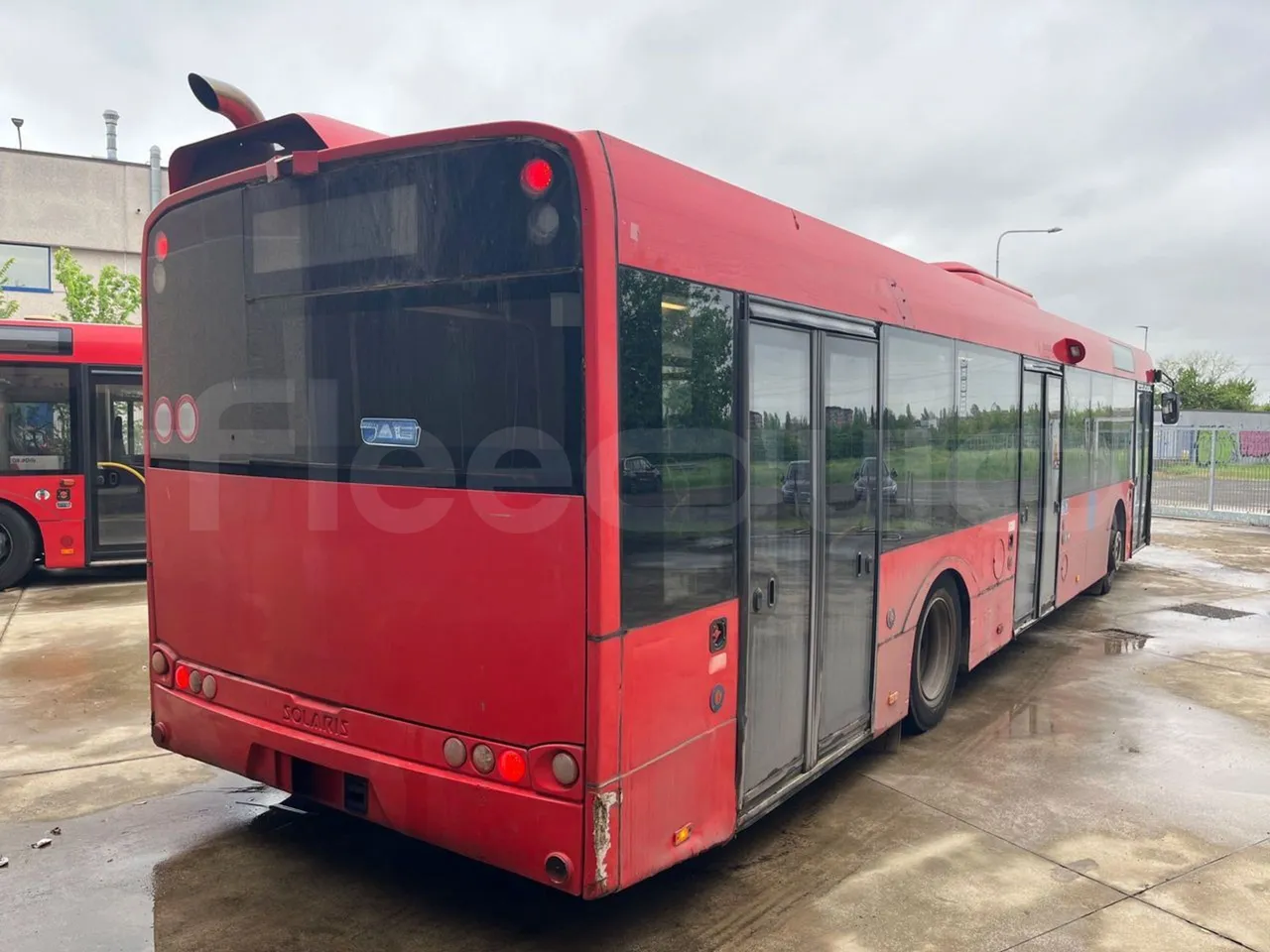 Solaris Urbino 12 - Euro6 - 240kW - 12mt - 3/4 right rear doors closed