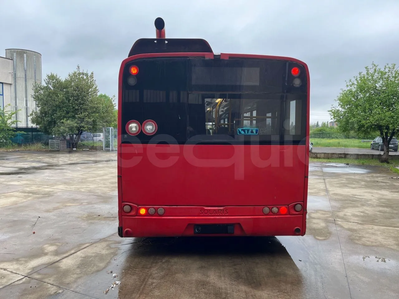 Solaris Urbino 12 - Euro6 - 240kW - 12mt - rear hatch closed