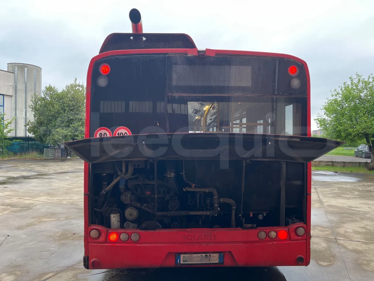 Solaris Urbino 12 - Euro6 - 240kW - 12mt - rear hatch open