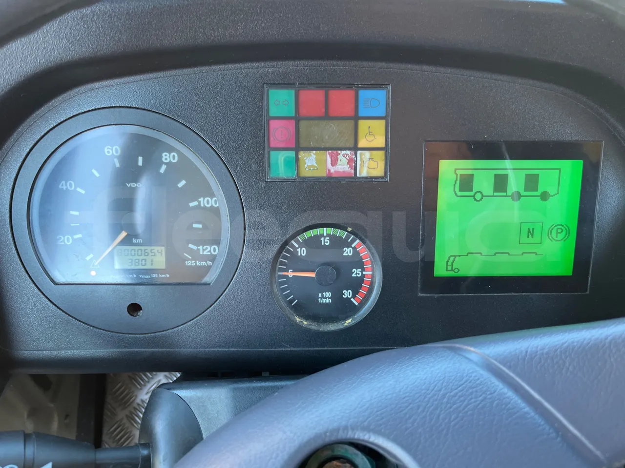 Mercedes-Benz O 530 G- 3P - Euro5 - 260kW - 17.940mt - dashboard lights on